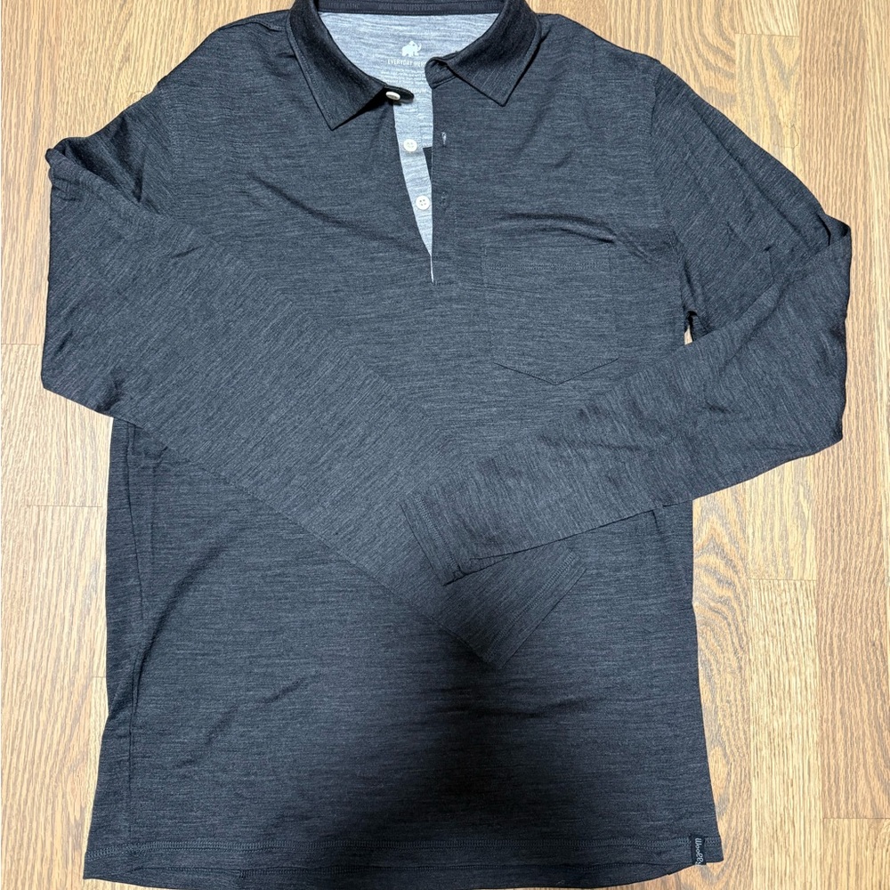 Woolly merino rugby grey